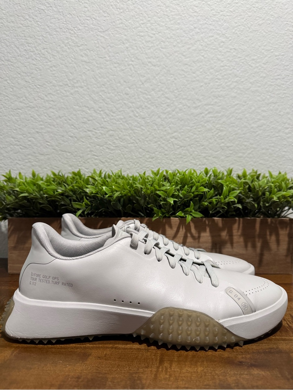 G/FORE G.112 Spikeless Golf Shoes Nimbus Gray G4MF23EF104 Men’s Size 11